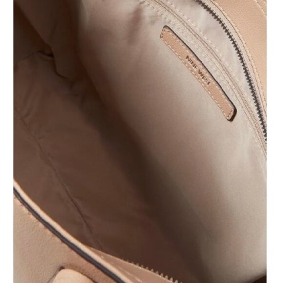 NWT Nine West Nude Maysenn Tote Bag 👜 - Picture 3 of 8
